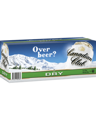 Canadian Club & Dry 10pk - 375 mL Cans