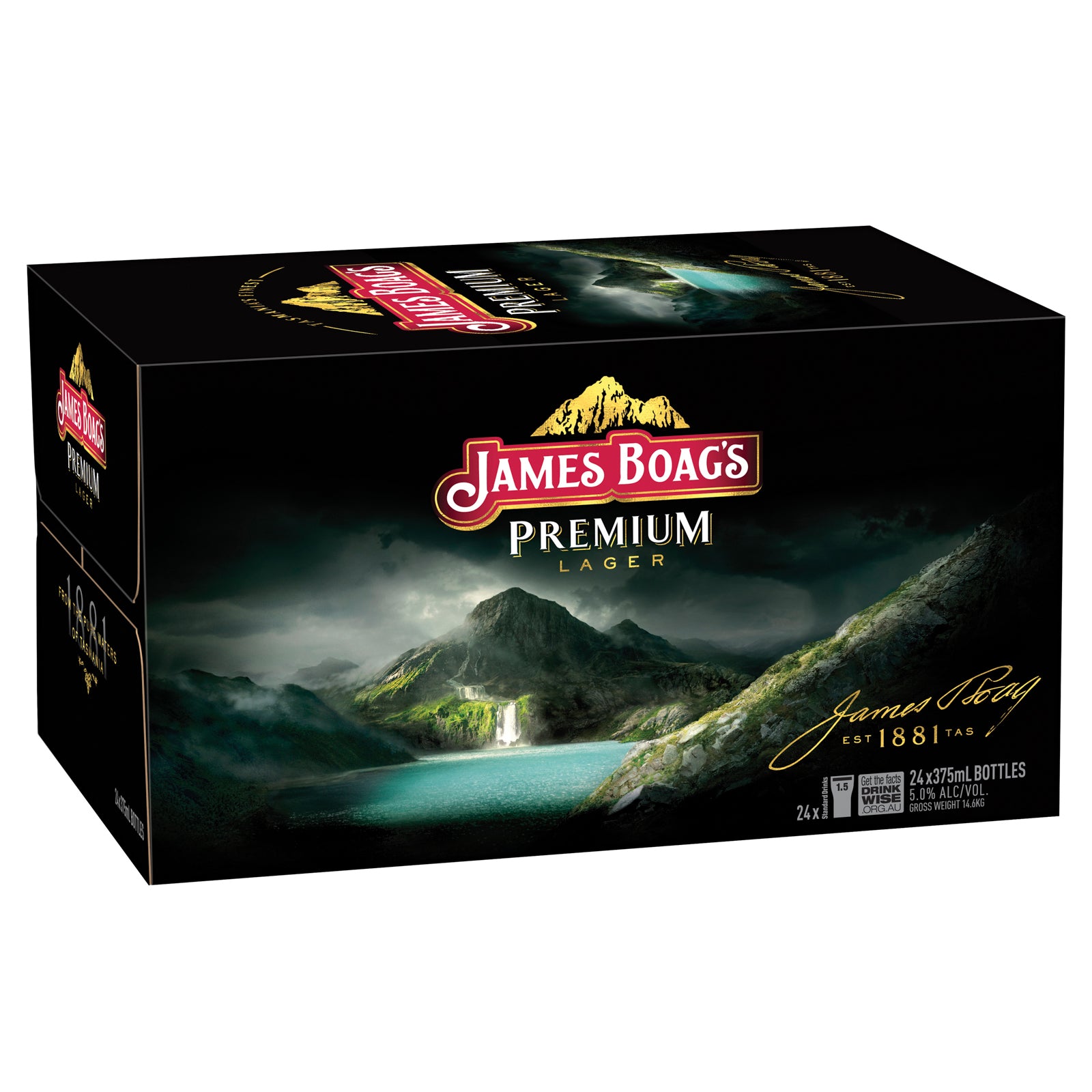 James Boags Premium Carton - 375 mL Bottles