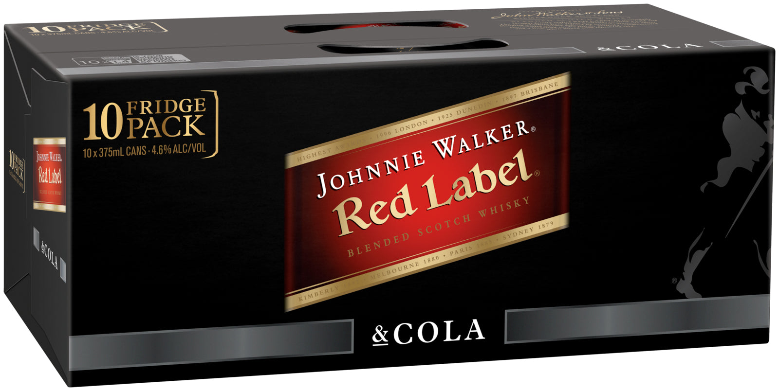 Johnnie Walker & Cola 10pk - 375 mL Cans