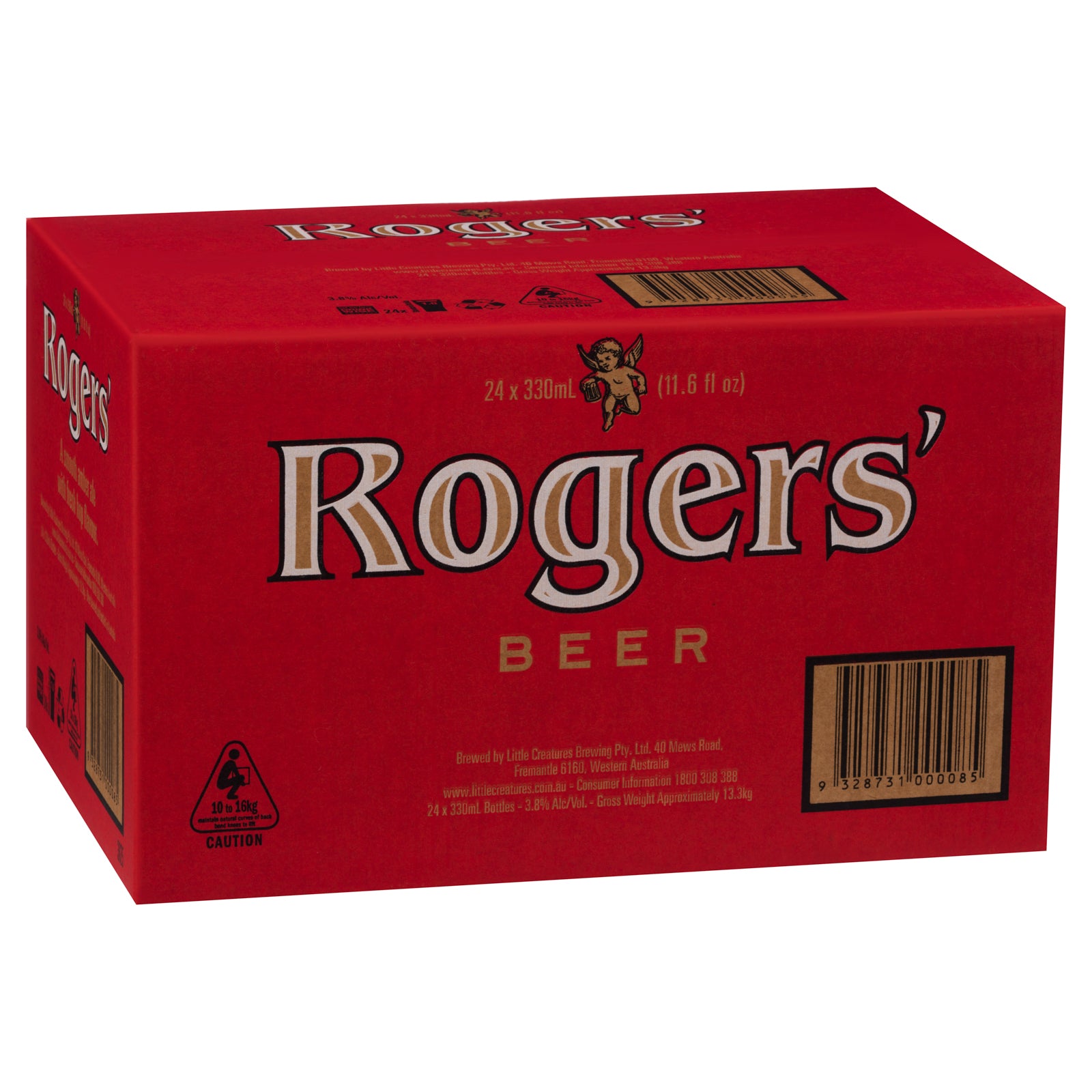 Little Creatures Rogers Ale Carton - 330 mL Bottles