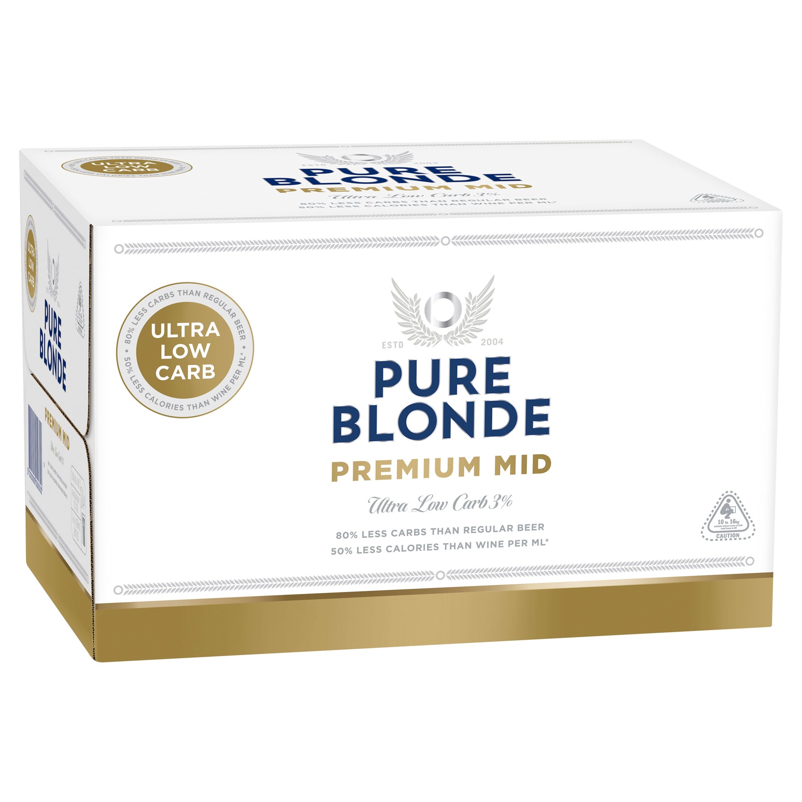 Pure Blonde Mid Carton- 355 mL Bottles