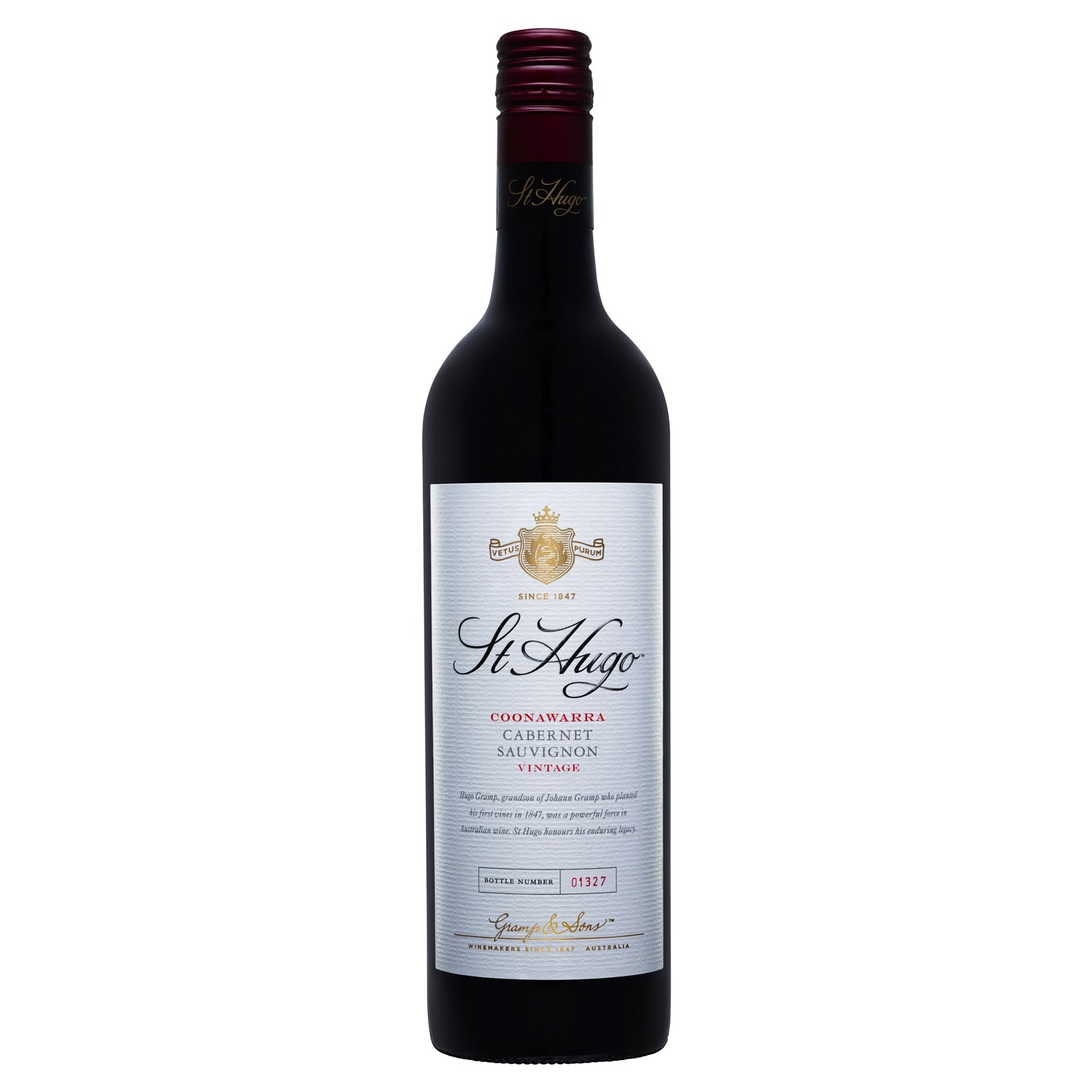 St Hugo Cab Sauv - 750 mL