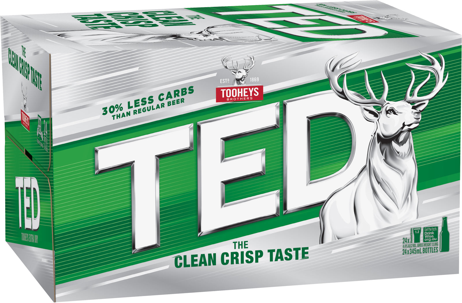 Tooheys Extra Dry Carton - 345 mL Bottles