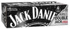 Jack Daniels Double Jack & Cola Carton- 375 mL Cans