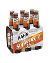 Hahn Super Dry 3.5 6 Pack- 330 mL Bottles